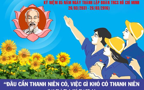 Kỷ niệm 85 năm ngày thành lập Đoàn thanh niên cộng sản Hồ Chí Minh